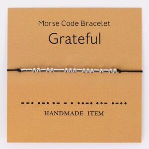Morse Code Bracelet | Choose the message that means the most